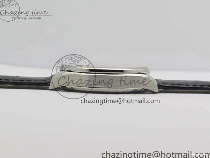 0228 Upgraded Seamaster Edizione Venezia SS Best Edition Blue Dial On Leather Strap A 8121